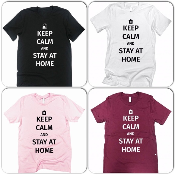 Graphic Tees Stay Calm-LAST ONE - Picture 3 of 3